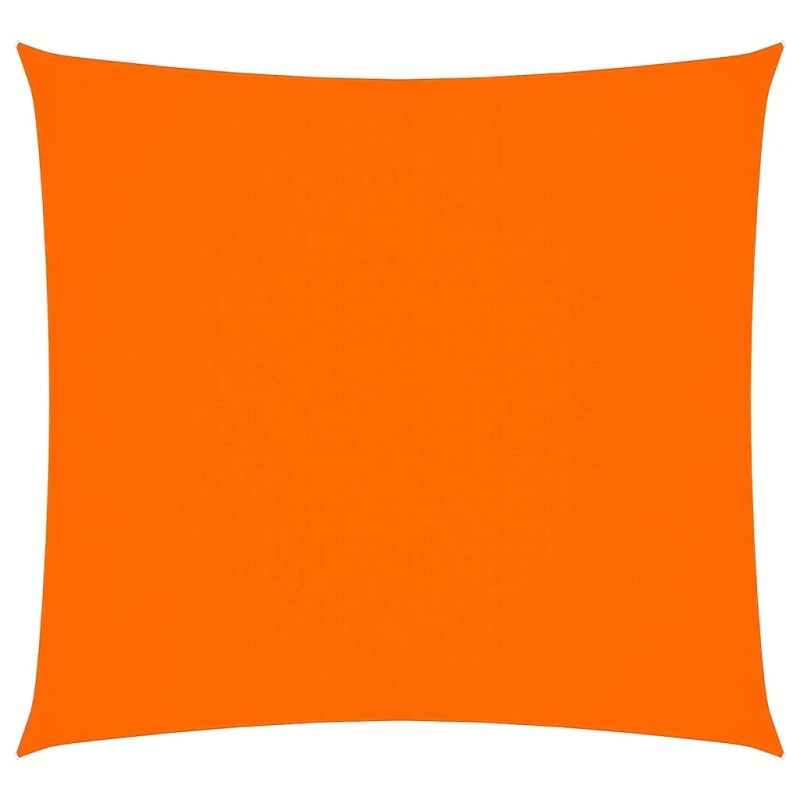 vidaXL saulessargs, 3,6x3,6 m, kvadrāta forma, oranžs oksforda audums