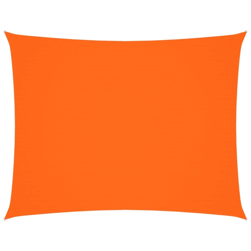 vidaXL saulessargs, taisnstūra, 3,5x4,5 m, oranžs oksforda audums