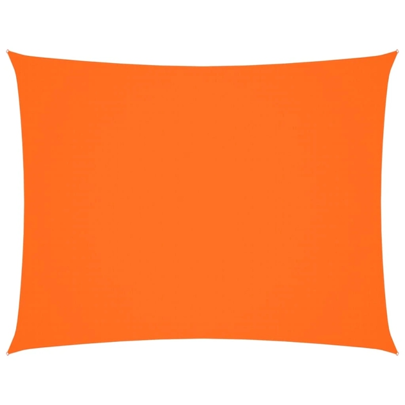 vidaXL saulessargs, 4x6 m, taisnstūra forma, oranžs oksforda audums
