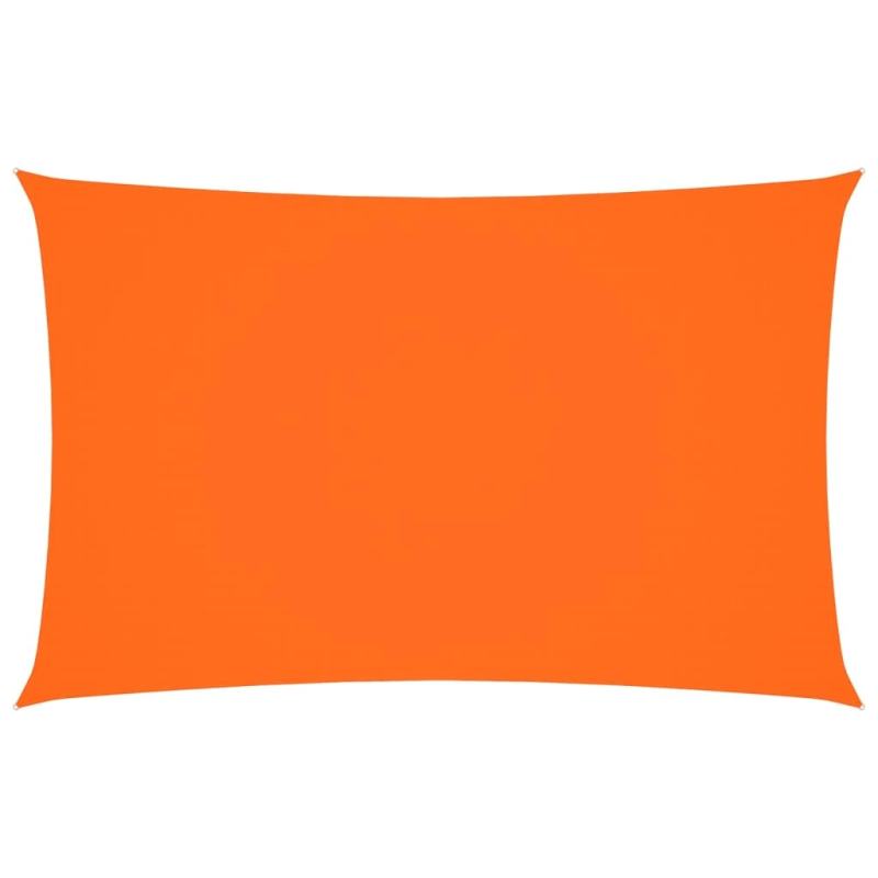 vidaXL saulessargs, taisnstūra forma, 4x7 m, oranžs oksforda audums