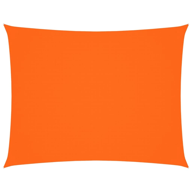 vidaXL saulessargs, taisnstūra, 5x6 m, oranžs oksforda audums