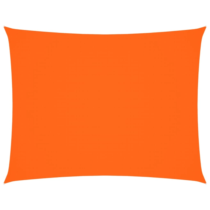 vidaXL saulessargs, taisnstūra, 6x8 m, oranžs oksforda audums