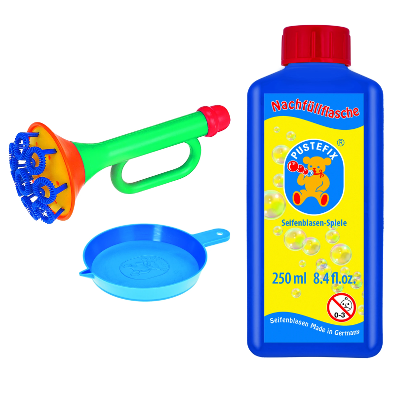 PUSTEFIX Ziepju burbuļi Trompete