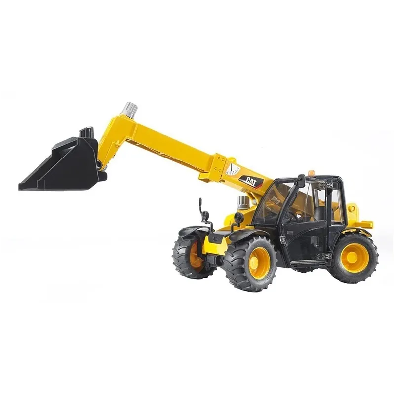 Rotaļu traktors Bruder Caterpillar Telehandler 2141, 1:16, dzeltena krās.