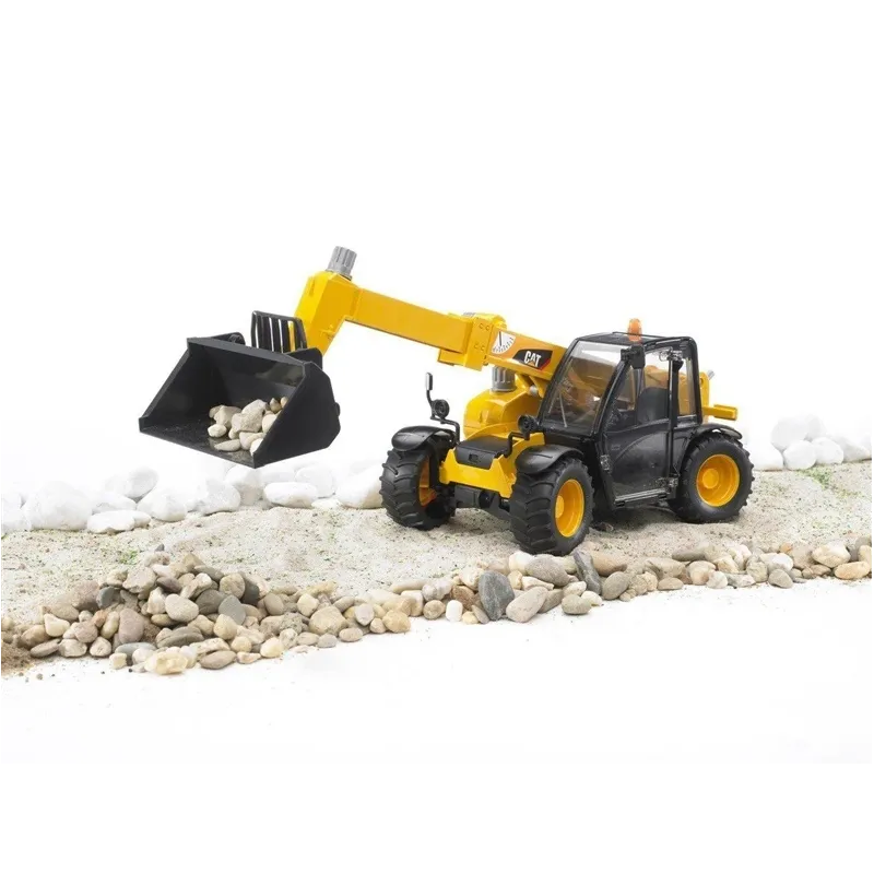 Rotaļu traktors Bruder Caterpillar Telehandler 2141, 1:16, dzeltena krās.