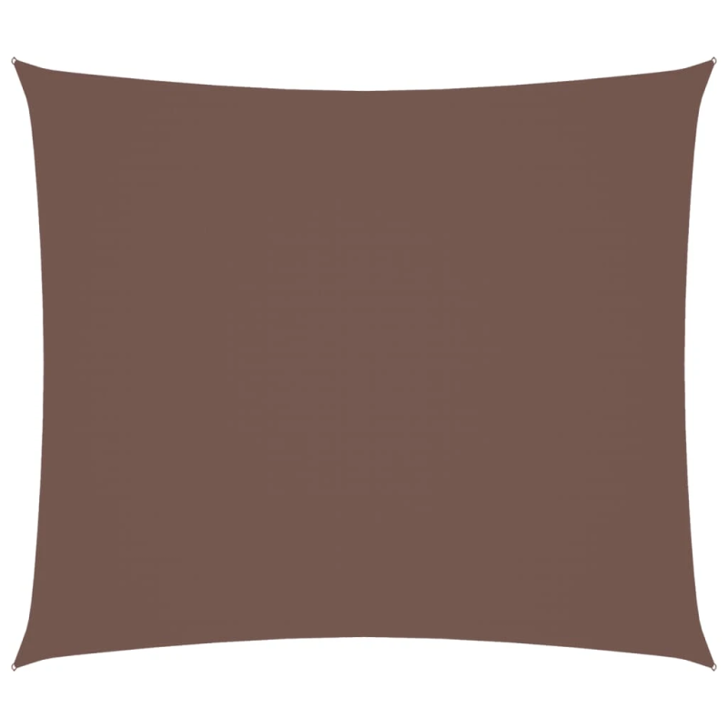 vidaXL saulessargs, taisnstūra forma, 2x2,5 m, brūns oksforda audums