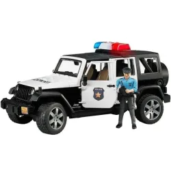 Toy car bruder police wrangler 2526
