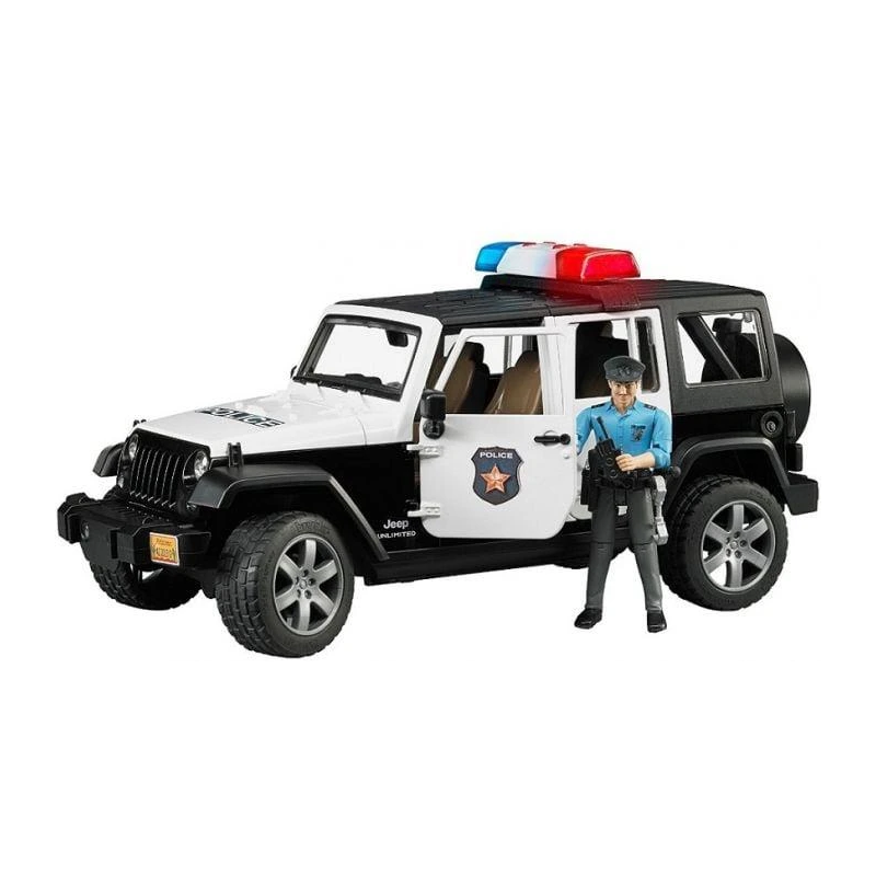 Rotaļ.policijas automobilis bruder 2526