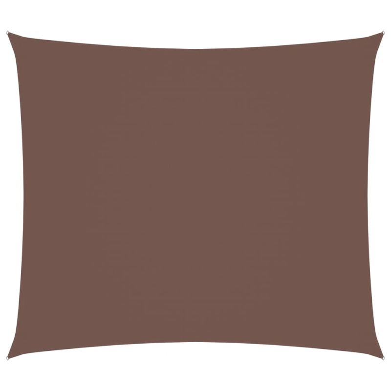 vidaXL saulessargs, taisnstūra forma, 2,5x3 m, brūns oksforda audums