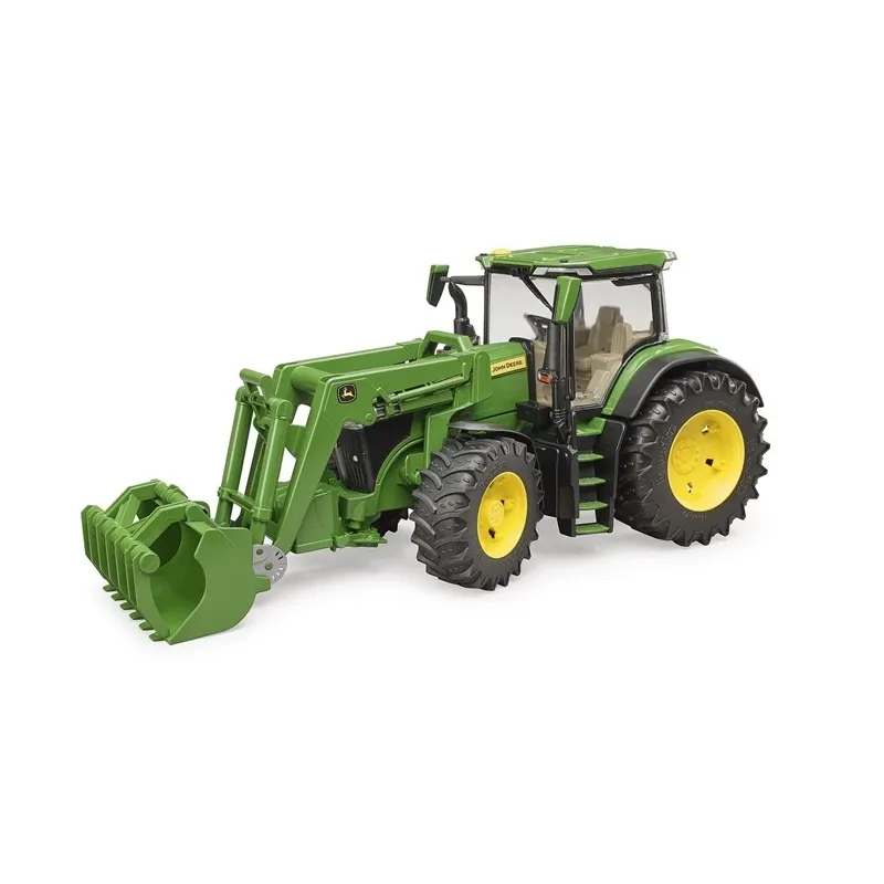 Žaislinis traktorius Bruder John Deere 7R 350 03151, 1:16, žalia sp.