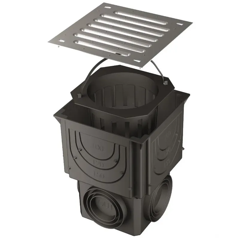 Trapas Aco 316818 A15, 25 cm, plastikas-plienas