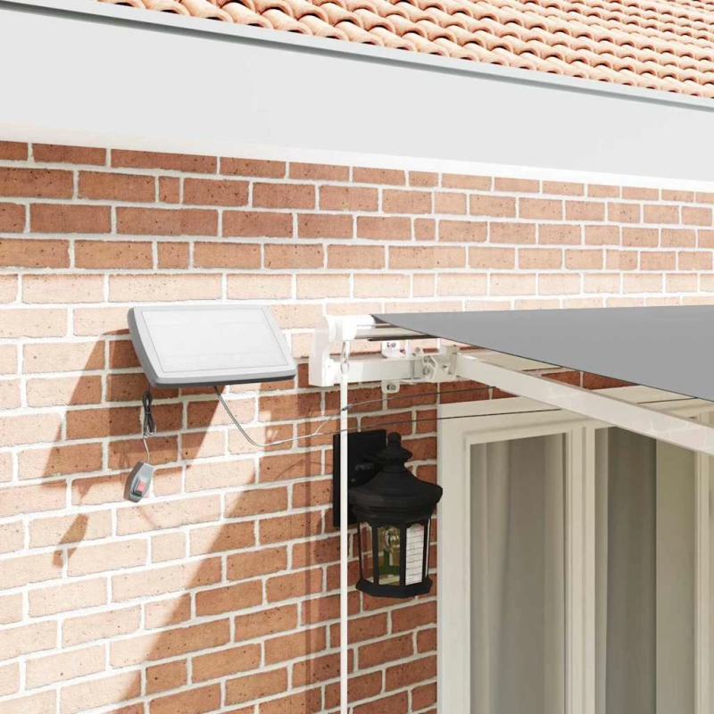 vidaXL Pārklājuma struktūra Balts 400 × 300 cm Alumīnijs