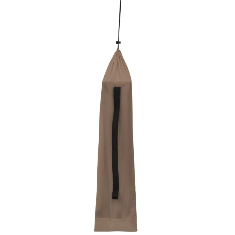 vidaXL kempinga gultas, 2 gb., 180x60x19cm, pelēkbrūns audums, tērauds