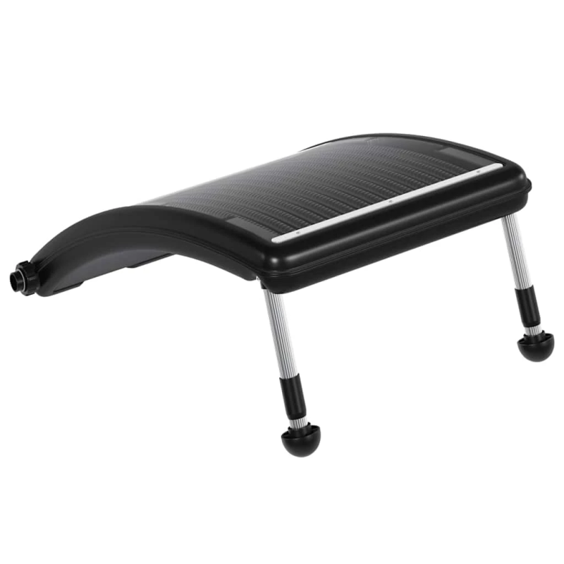 vidaXL saules baseina sildīšanas panelis, izliekts, 110x65 cm