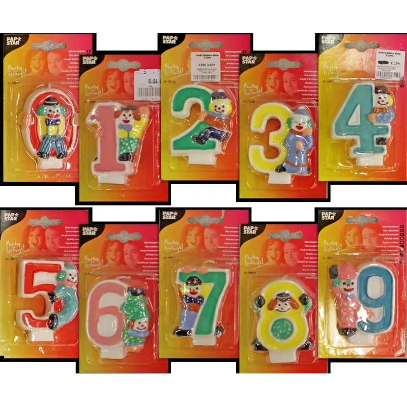 Svecīte dzimšanas dienas 0 Clown