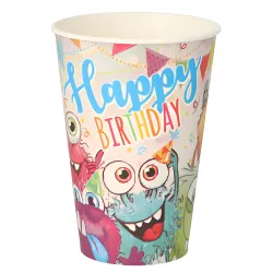 Krūzītes papīra Funny Monsters 10gb 0,2L