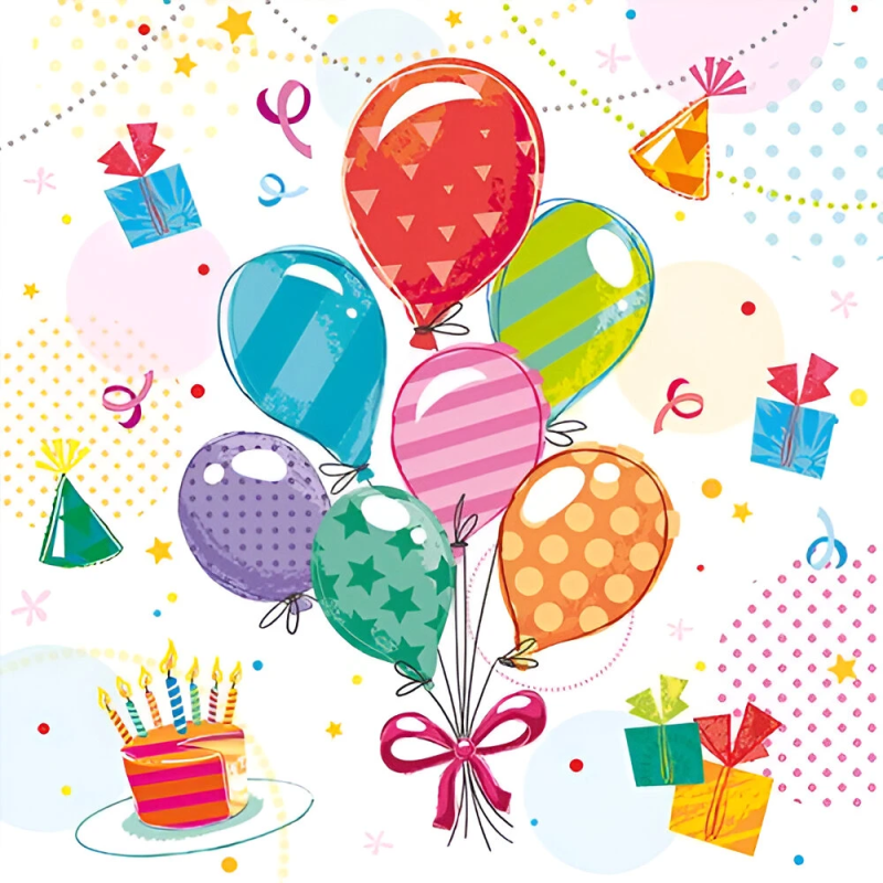 Salvetes Fete 33x33cm 3-kārt. 20gb