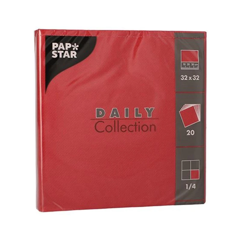 Salvetes 3-kārt.20gb bordo