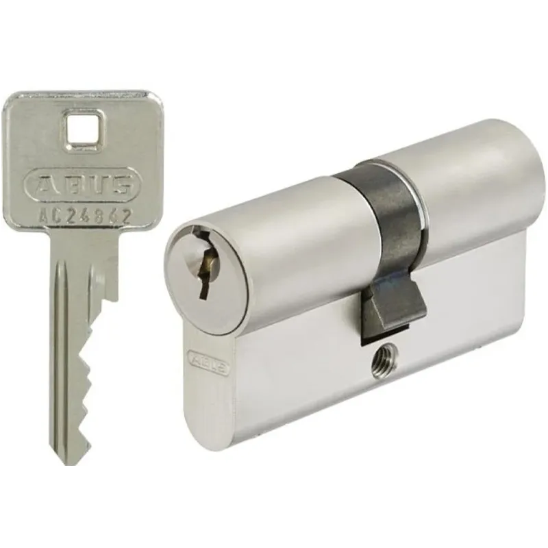 Spynos cilindras Abus A93NP, europinio ,din, standarto, 110 mm, nikelio sp.