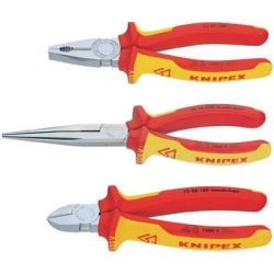 Knaibļu komplekts VDE 3 gab. VDE SAFETY, Knipex