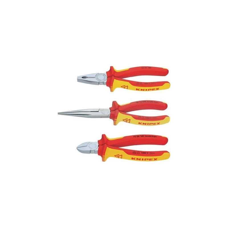 Knaibļu komplekts VDE 3 gab. VDE SAFETY, Knipex