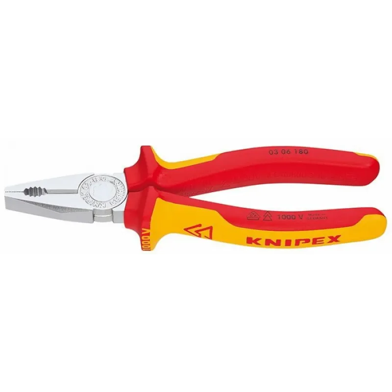 Kombinuotos replės VDE 160mm, Knipex