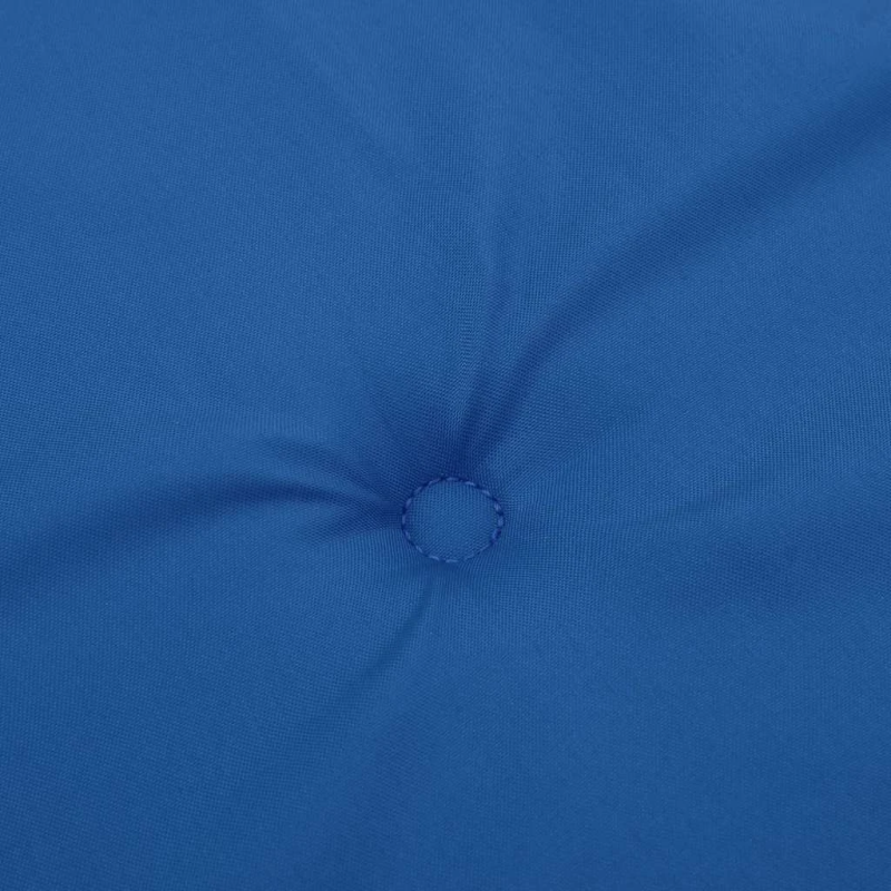 vidaXL dārza krēslu spilveni, 2 gab., zili, 50x50x4 cm, audums