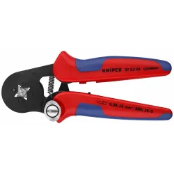Self-Adjusting Crimp Pliers for end Sleeves 0.08-10+16 mm², Knipex