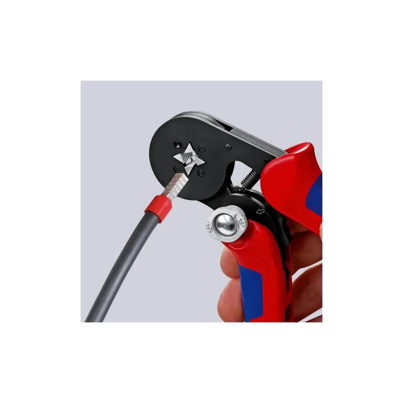 Presēšanas knaibles 0,08-16,0 mm², pašregulējošās, Knipex