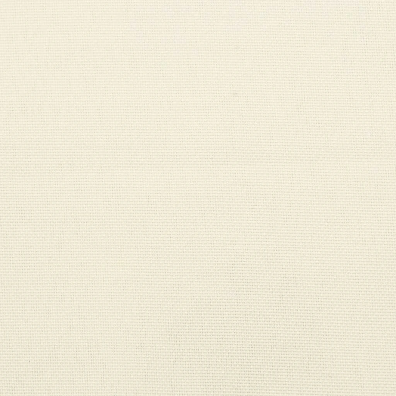 vidaXL sauļošanās krēsla matracis, 186x58x4 cm, audums, krēmkrāsas