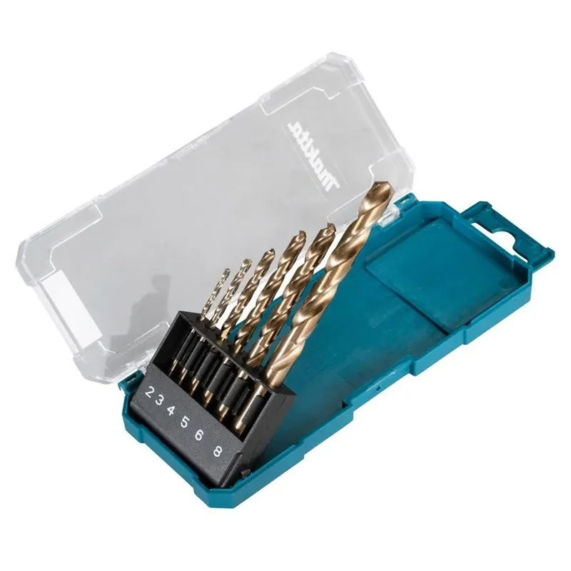 Metāla urbju komplekts Makita D-75758, metāla, hss-co, taisne, 2 mm