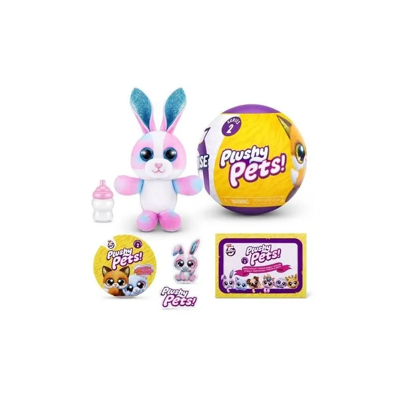 Rotaļlietu figūriņa 5Surprise Plushy pets 77488GQ2, daudzkrāsaina