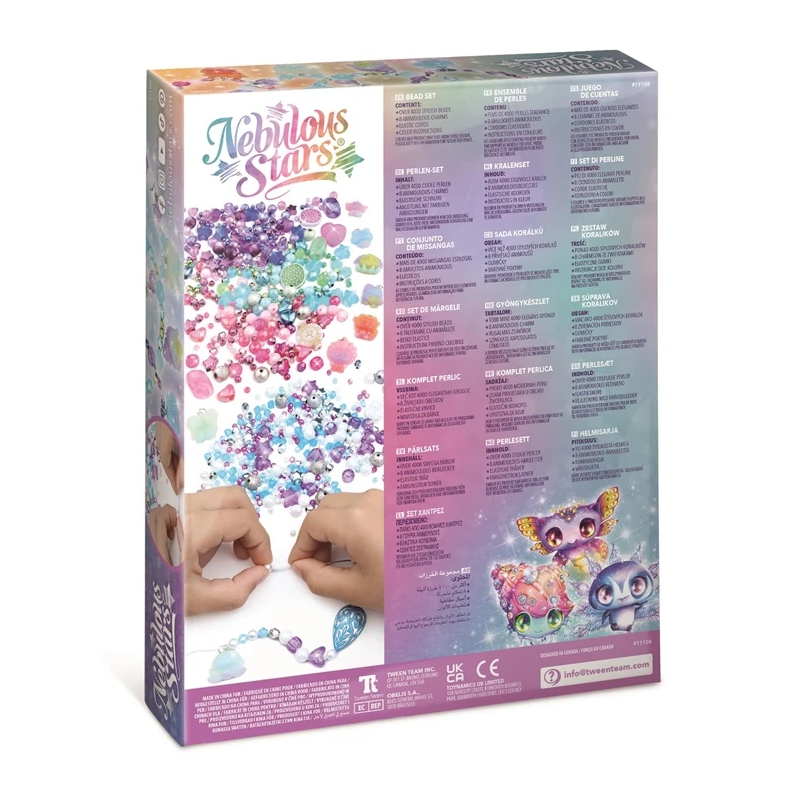 Pērlīšu komplekts rotaslietu izgatavošanai NEBULOUS STARS 11108