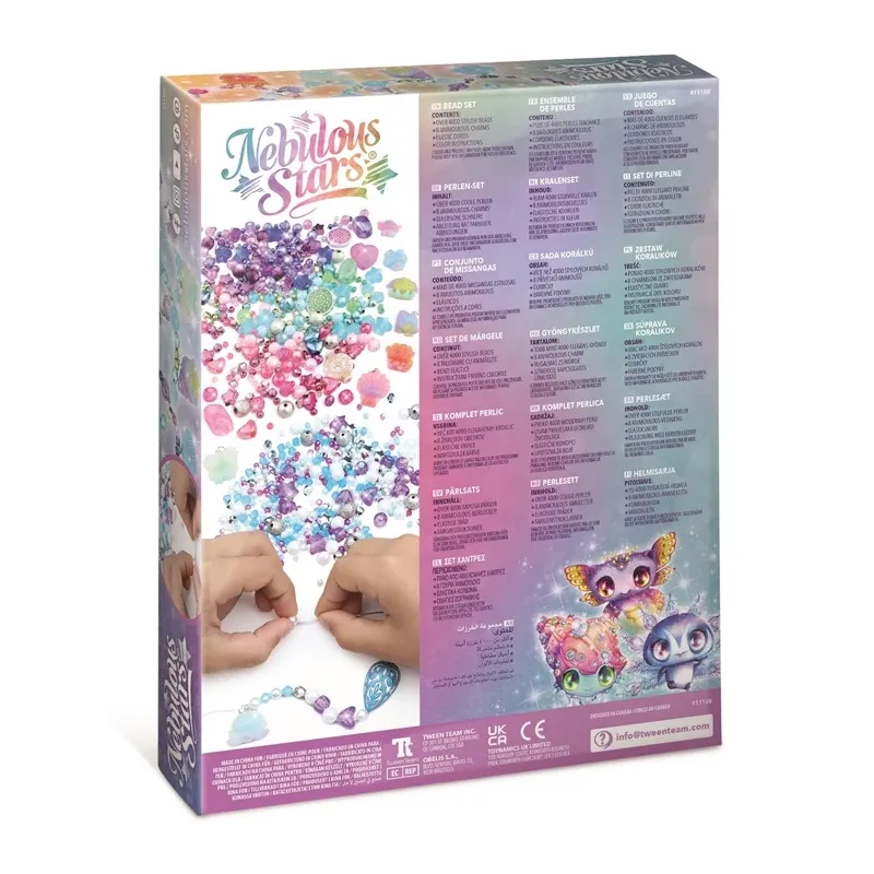 Pērlīšu komplekts rotaslietu izgatavošanai Nebulous Stars 11108