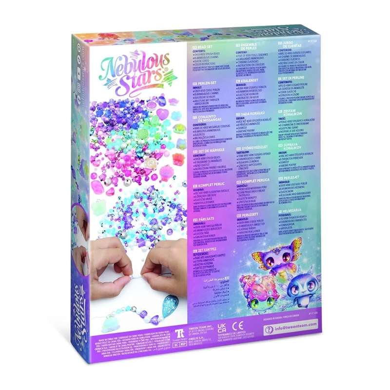 Pērlīšu komplekts rotaslietu izgatavošanai NEBULOUS STARS 11108