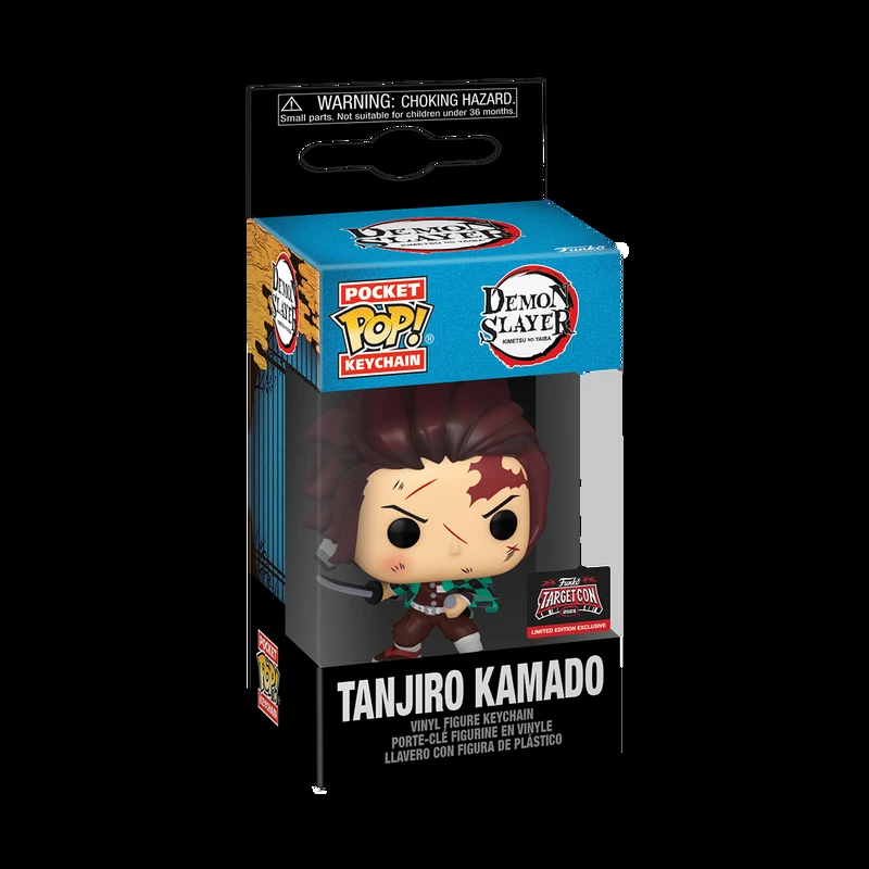FUNKO POP! atslēgu piekariņš: Demon Slayer - Tanjiro Kamado