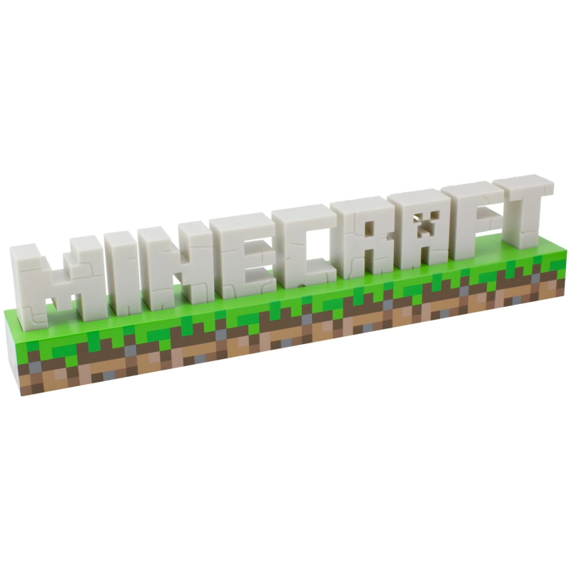 Paladone Minecraft Logo Light