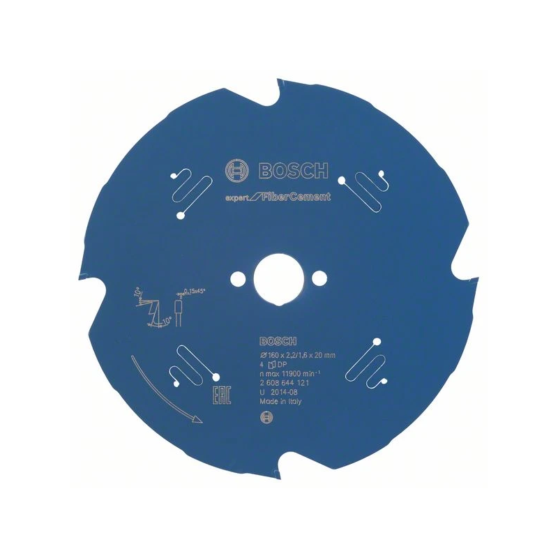 Ripzāģa disks FiberCement 160x20x2.2-1.6x Z4