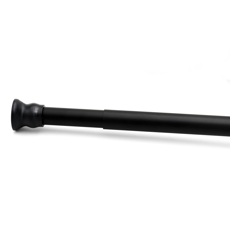 Vannas aizkaru stienis RIDDER WIEN 52111. 1100–1850×25 mm. melns