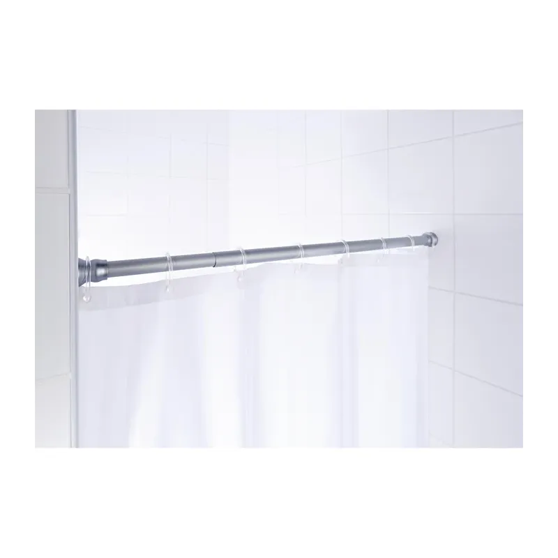 Vannas aizkaru stienis RIDDER WIEN 52111. 1100–1850×25 mm. melns