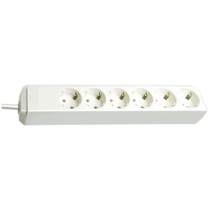 Pagarinātājs Brennenstuhl ECO-LINE, 3 x 1,5 mm², 1.5 m, 6 ligzdas