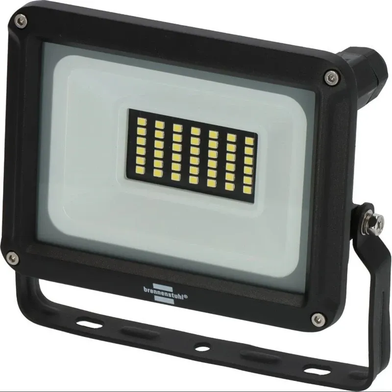 Prožektor ilma liikumisandurita, seinakinnitus Brennenstuhl Jaro, 20 W, 2300 lm, 6500 °K, IP65, must v.