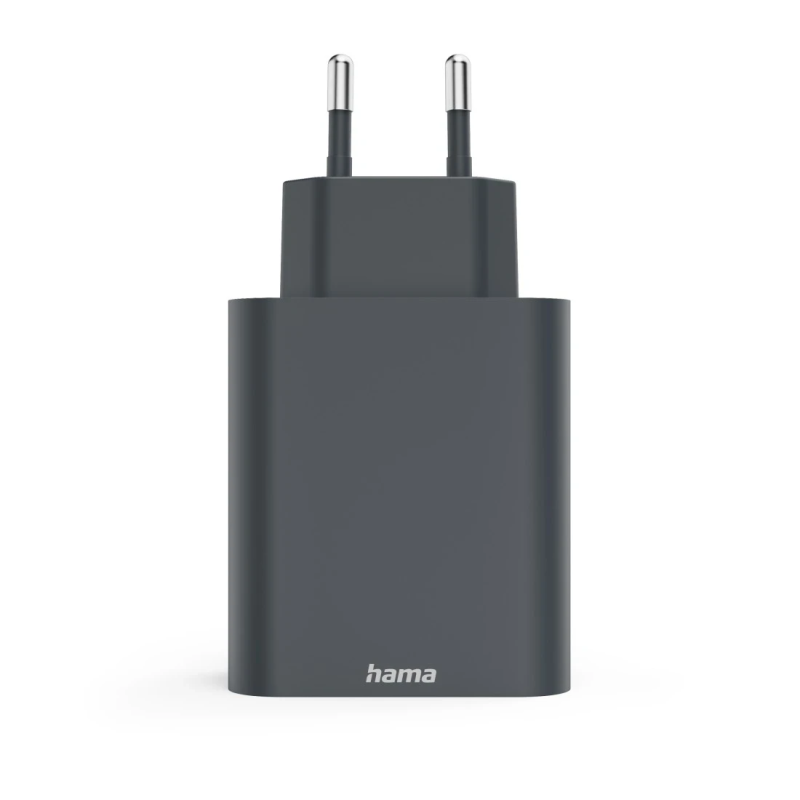 Hama 00086444 45W USB-C, USB-A Charger PD Black