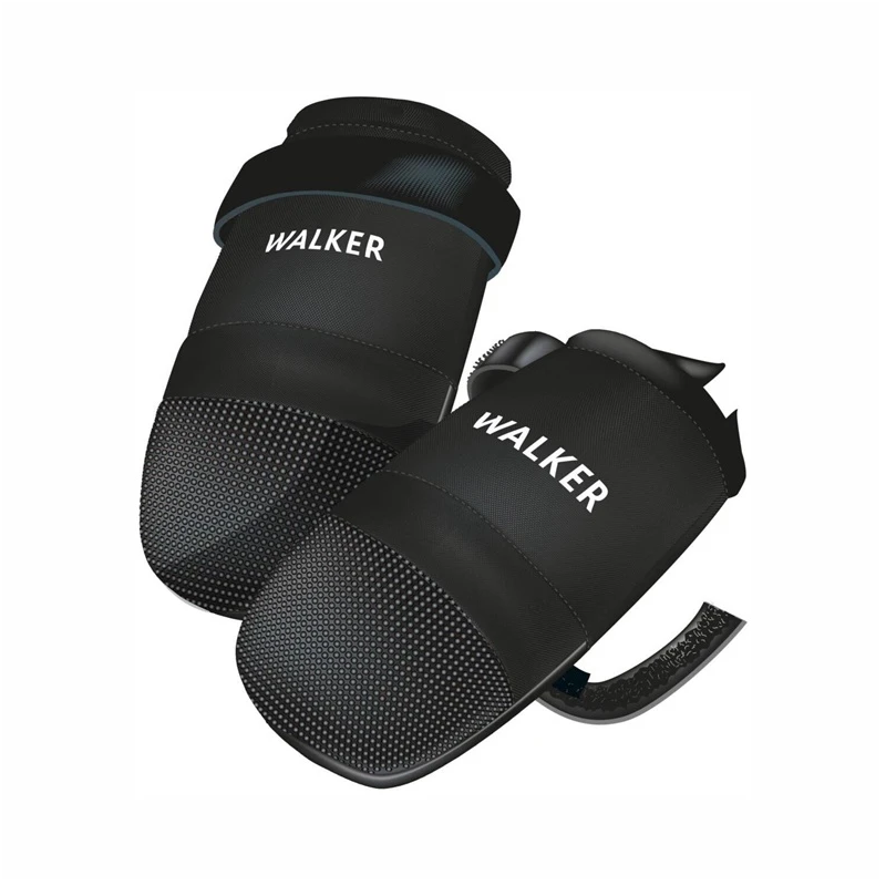 Apavi aizs. suņiem trixie s melni 2gab