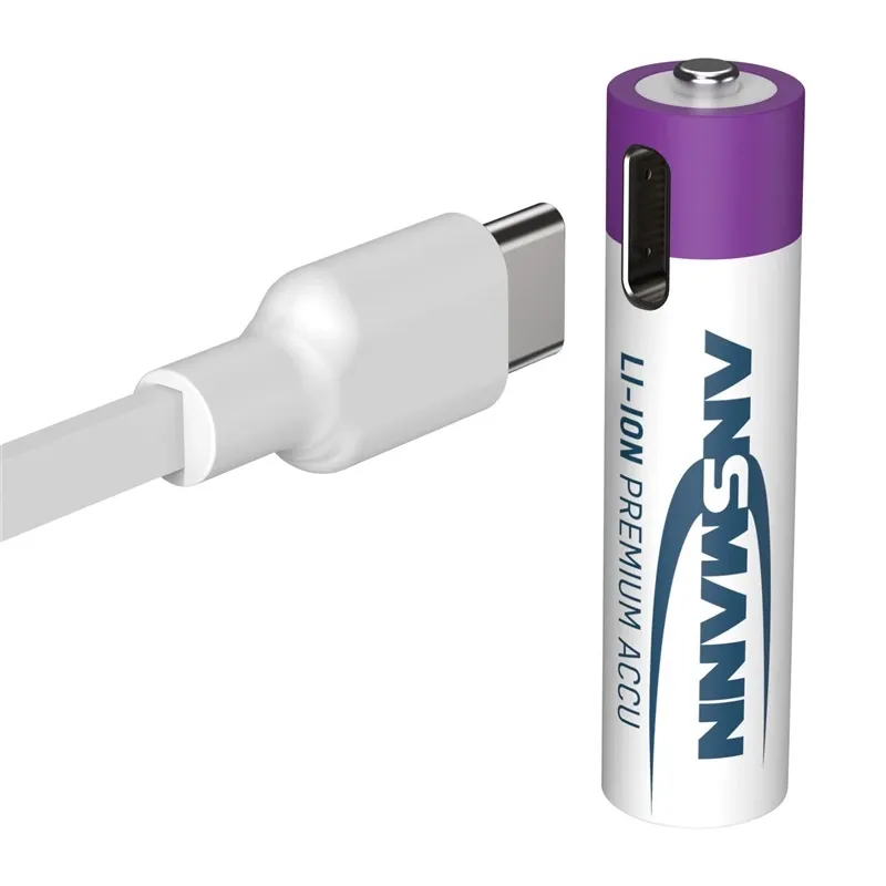 Uzlādējamās baterijas Ansmann, AAA, 400 mAh, 4 gab.