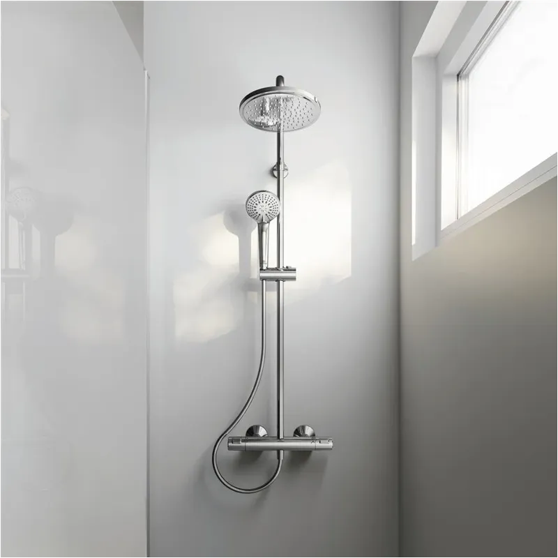 Dušo komplektas su termostatiniu maišytuvu Ideal Standard Ceratherm T25, chromo sp.