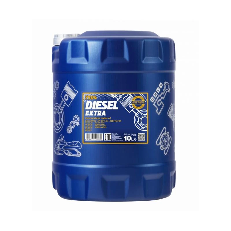 Motoreļļa mannol diesel extr 10w40 10l