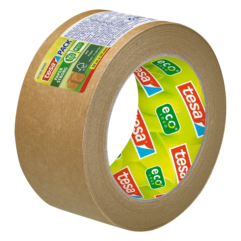 Iepakojuma lente EKOLOGO. 50 m x 50 mm. papīra