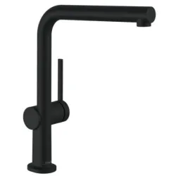 Кухонный смеситель Hansgrohe Talis M54 72808670, черный цв.