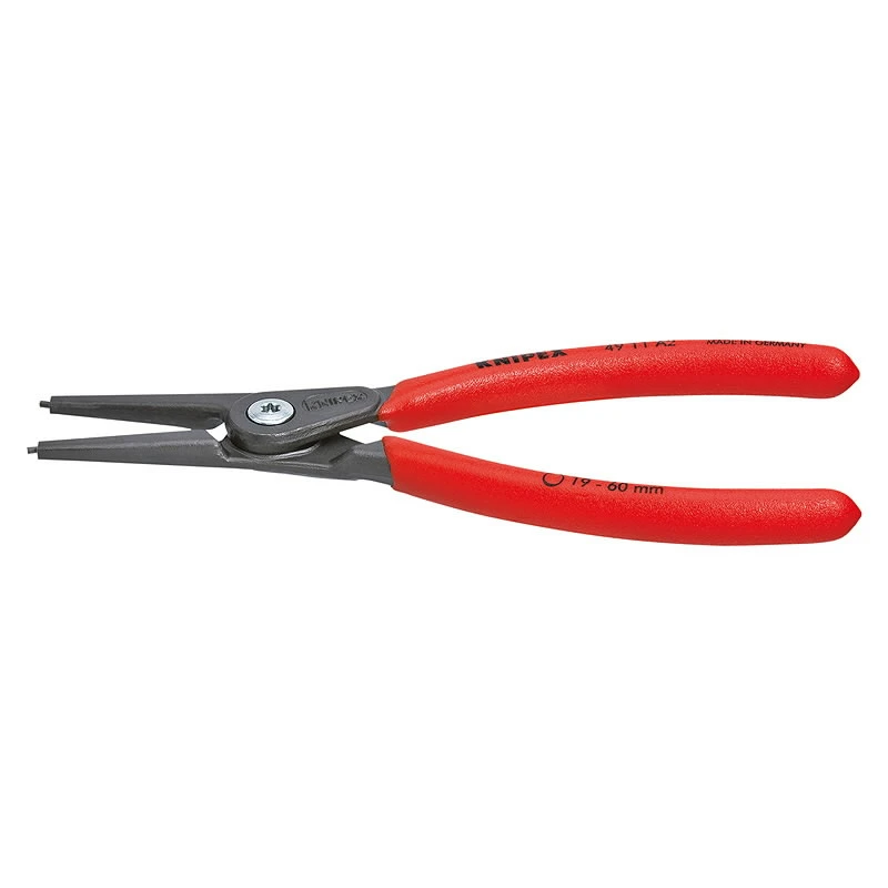 Sprostgredzenu knaibles ar taisniem galiem A2 19-60 mm, Knipex